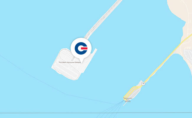 map of GCT Deltaport